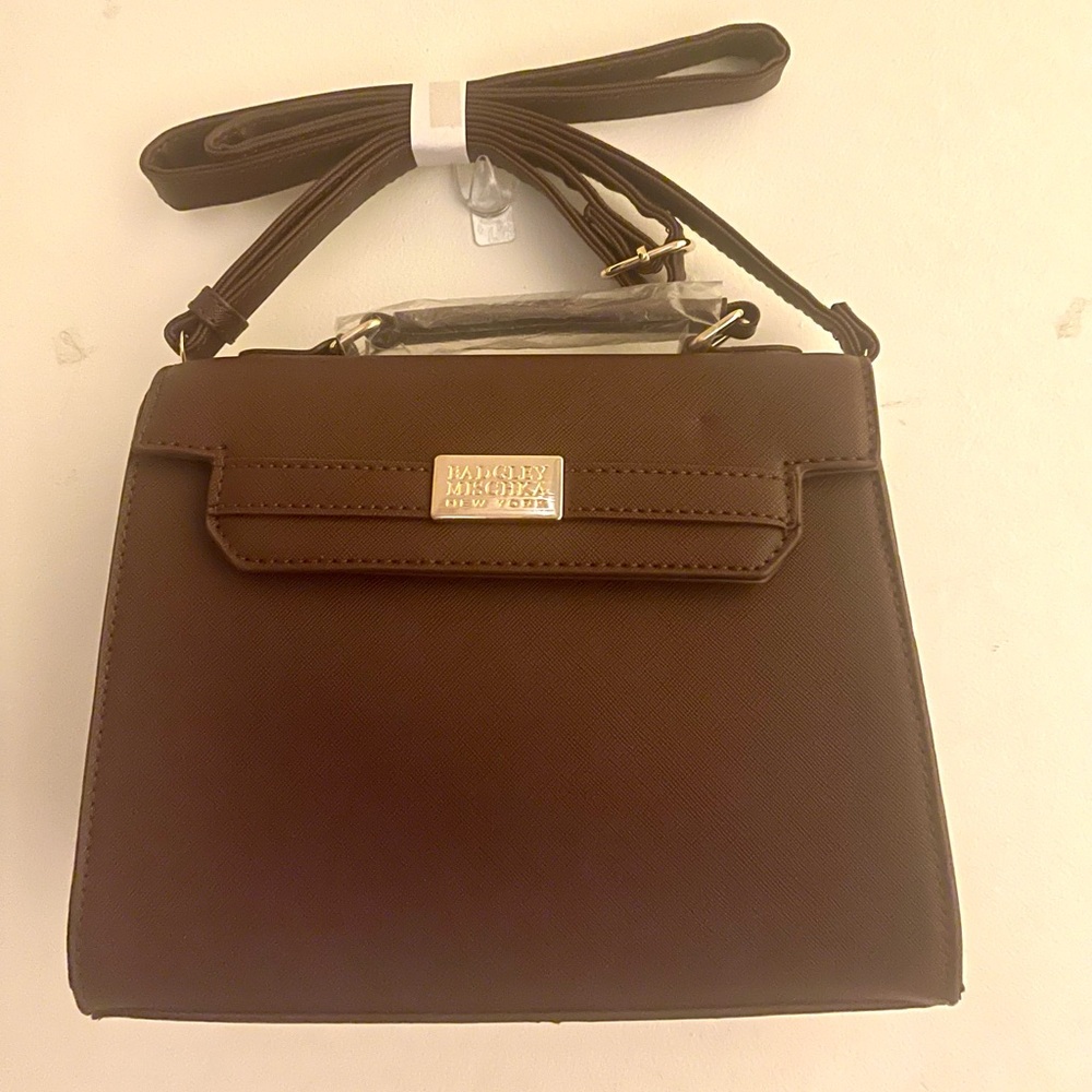 Badgley Mischka Rich Brown  Bag crossbody bag shoulder bag - Picture 4 of 15